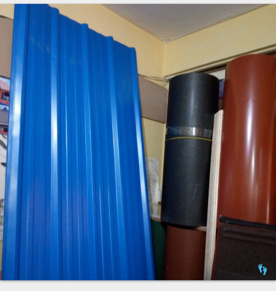 Box Profile Glossy Blue — Everbest Mabati