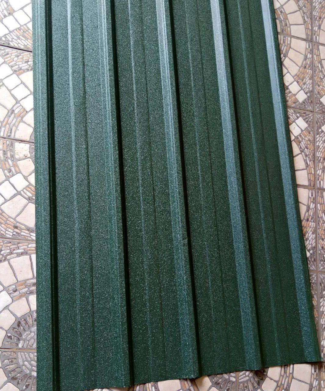 Box Profile Matte Finish Green — Everbest Mabati